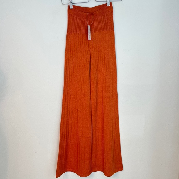 NWT FREE PEOPLE Keep it real flare pant - Picture 4 of 10